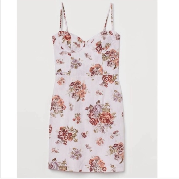 BROCK COLLECTION x H&M Floral Corset Dress NWT - Picture 3 of 4
